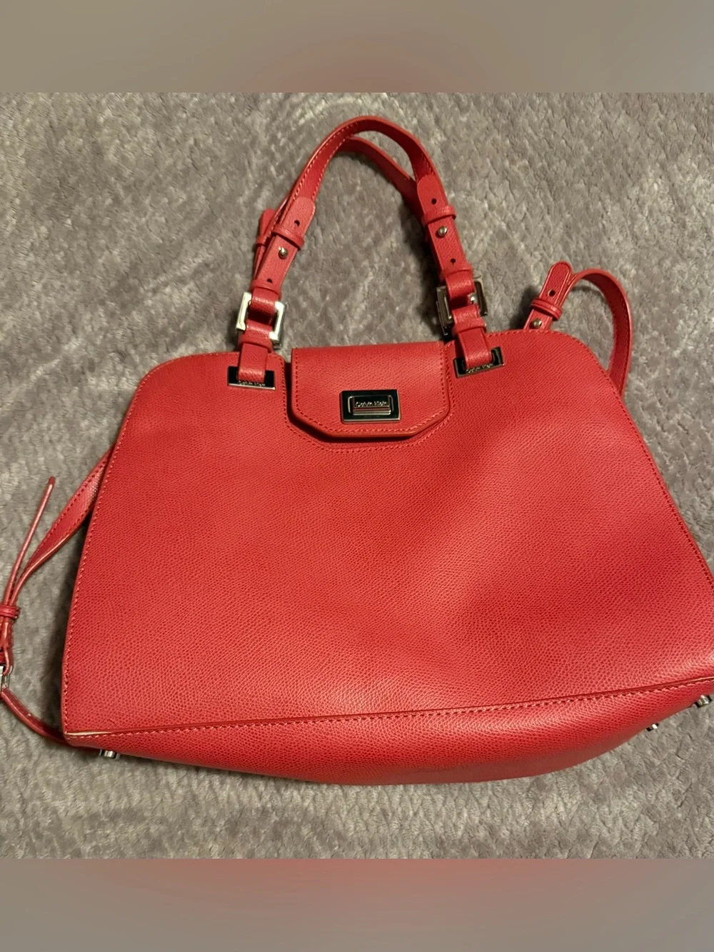 Calvin Klein Women’s Red Shoulder Bag like NEW